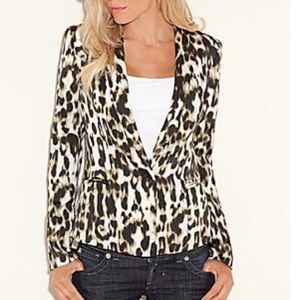 Guess leopard blazer